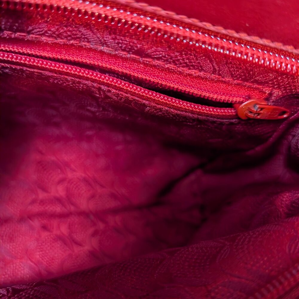 Movado leather clutch makeup bag - FLAW - Picture 8 of 9